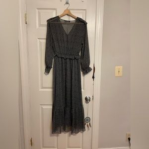 Zara medium size boho maxi dress